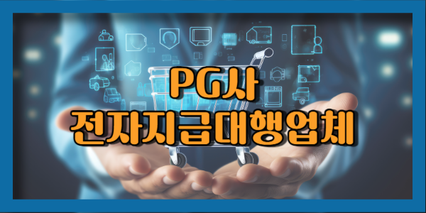 PG사 전자지급대행업체에 대해